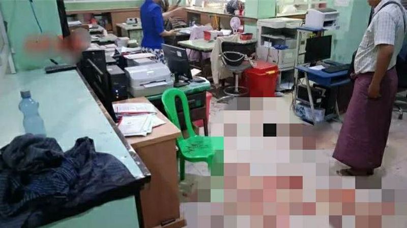 မန္တလေး ပို့ဆက် ရုံး လက်ပစ်ဗုံးနှင့်ပစ်ခတ်ခံရ၊ ဝန်ထမ်း ၄ ဦး ဆေးရုံတင်ထားရ