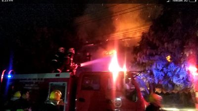 မောင်တောမြို့တွင် ဝါယာရှော့ဖြစ်၍ နေအိမ်တစ်လုံး မီးလောင်၊ မီးသတ်တစ်ဦးဆေးရုံတင်ရ