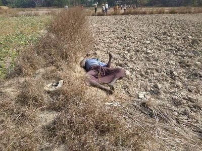 မာန်အောင်မြို့နယ် သင်ကဇာကျေးရွာအနောက်ဖက် လယ်ကွင်းထဲတွင် အမျိုးသားတစ်ဦး သေဆုံး၍တွေ့ရှိ