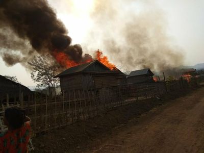 အမ်းမြို့နယ်မီးလောင်မှုဖြစ်၊ နေအိမ် ၁၃ လုံးလောင်ကျွမ်း