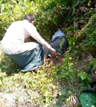 ဘူးသီးတောင်တွင် ၅ရက်ကြာပျောက်ဆုံးနေသည့် ခမီအမျိုးသားတစ်ဦး ဓားခုတ်ဒဏ်ရာများဖြင့် သေဆုံးလျှက်တွေ့ရှိ