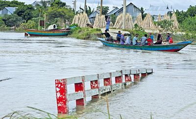 ဘင်္ဂလာဒေ့ရှ်တွင် လွန်ခဲ့သော၂ လအတွင်း ရေကြီးမှုကြောင့် လူ ၂၅၁ ဦး သေဆုံးခဲ့