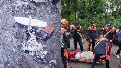 ဖိလစ်ပိုင်လေယာဉ်ငယ်တစ်စီး မီးတောင်တွင်းဝထဲ ပျက်ကျ၊ အသက်ရှင် ကျန်ရစ်နိုင်သူများအား ရှာဖွေနေဆဲ