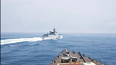 ထိုင်ဝမ်ပင်လယ်ပြင်တွင် ၂၄နာရီအတွင်း တရုတ်စစ်သင်္ဘော ၁၆ စီးကို စံချိန်တင်တွေ့ရှိမှု  ရန်စသည့်လုပ်ရပ်ဟုဆို 