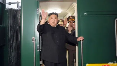 မြောက်ကိုးရီးယားခေါင်းဆောင် ကင်မ်ဂျုံးအွန် ရုရှားနိုင်ငံသို့ ရောက်ရှိလာ
