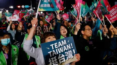 ထိုင်ဝမ်သမ္မတရွေးကောက်ပွဲ လွတ်လပ်ရေးလိုလားသည့် DPP ပါတီမှ သမ္မတလောင်းအနိုင်ရရှိ