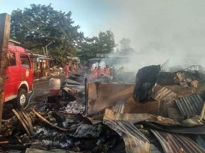 မကွေးခရိုင် နတ်မောက်မြို့မဈေးမီးလောင်မှု ဆိုင်ခန်း (၂၄၀) ကျော် ဆုံးရှုံး