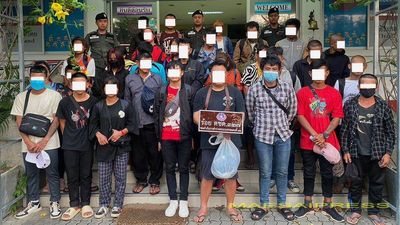 ထိုင်းနိုင်ငံ ချင်းရိုင်ခရိုင်တွင် တရားမဝင် ဝင်ရောက်လာသည့် မြန်မာနိုင်ငံသား ၂၇ ဦး ဖမ်းဆီးခံရ