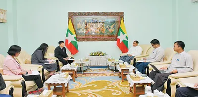 တရုတ်အထူးကိုယ်စားလှယ် နေပြည်တော်ရောက်နေ