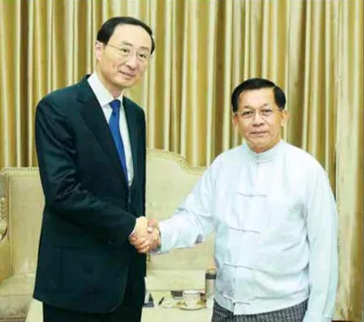 မြန်မာ့စစ်ရေးအရှိန်မြင့်တက်နေချိန် စစ်ကောင်စီဥက္ကဋ္ဌနှင့် တရုတ်နိုင်ငံ နိုင်ငံခြားရေးဒုတိယဝန်ကြီးတို့ နေပြည်တော်တွင် တွေ့ဆုံဆွေးနွေး