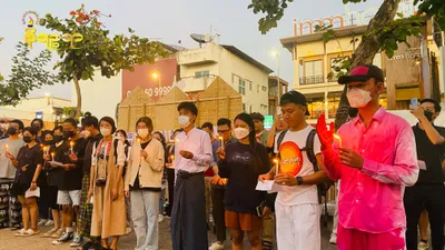 ထိုင်းနိုင်ငံ၊ ချင်းမိုင်မြို့တွင် အာဏာသိမ်း (၃) နှစ်ပြည့် စစ်အာဏာရှင်ဆန့်ကျင်ရေး လှုပ်ရှားမှုပြုလုပ်  (ဓာတ်ပုံသတင်း) 