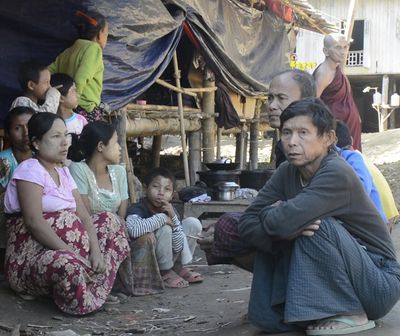 ကျောက်တော်မြို့နယ် တောင်မင်းကုလားစစ်ဘေးရှောင်စခန်းတွင် ကလေးအချို့  ဝမ်းရောဂါဖြစ်ပွားနေ