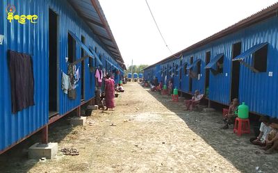 ပုဏ္ဏားကျွန်းမြို့နယ် ရေဖြူကန်စစ်ဘေးရှောင်စခန်းတွင် စားနပ်ရိက္ခာများ ပြတ်လပ်နေ