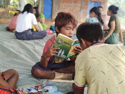 နွေရာသီကလေးစာဖတ်ဝိုင်းများ မြေပုံမြို့နယ်အတွင်း လူငယ်အသင်းတစ်ခုမှပြုလုပ်