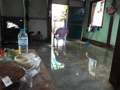မိုးအဆက်မပြတ်ရွာသွန်း၍ တစ်ပတ်အတွင်းဒုတိယအကြိမ်တောင်ကုတ်မြို့အနိမ့်ပိုင်းနေရာများသို့ ရေစတင်ဝင်ရောက်