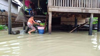 ဘူးသီးတောင်နှင့်မောင်တောတွင် ရေကြီးမှုကြောင့် ရွာပေါင်း ၄၂ ရွာမှ လူပေါင်း ၆ ထောင်ကျော် ရေဘေးသင့်ခဲ့ရ