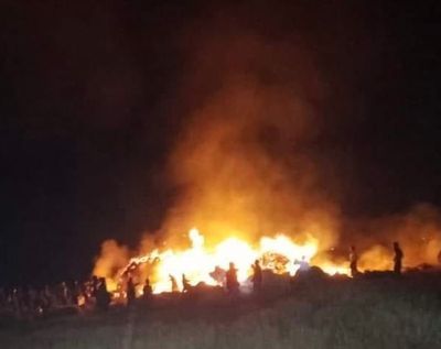 ဘူးသီးတောင်မြို့နယ် မူဆလင်လယ်သမားနှစ်ဦး၏ စပါးကောက်လှိုင်း ၇ဝဝခန့် မီးလောင်မှု စုံစမ်းစစ်ဆေးနေ