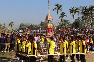 အိန္ဒိယနိုင်ငံ ထရိပူရ ဘုန်းကြီးပျံပွဲ(ဓာတ်ပုံသတင်း)