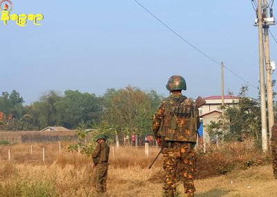 မင်းပြားနှင့် ဘူးသီးတောင်တွင် စစ်ကောင်စီတပ်က ညအချိန်၌ လက်နက်ကြီးများဖြင့် ထပ်ပစ်ခတ်နေ