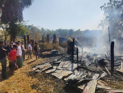 ရခိုင်တွင် ၂ လအတွင်း မီးလောင်မှုဖြစ်၍ ဆရာတော် ၁ ပါးနှင့် လူ ၃ ဦး သေဆုံး
