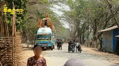 စစ်တွေ-ရန်ကုန် ကားလမ်းတစ်လျှောက်ရှိ စစ်ကောင်စီစစ်ဆေးရေးဂိတ် ၁ဝ ကျော်က ငွေကြေးတောင်းခံမှုကြောင့်  ကုန်ကားသမားများ အခက်အခဲရှိနေ