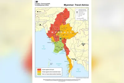 ဗြိတိန်ခရီးသွားများအတွက် မြန်မာနိုင်ငံအတွင်း အန္တရာယ်ရှိနေရာများထုတ်ပြန်ရာတွင် ရခိုင်ဒေသအချို့ပါဝင်