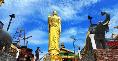 ဘင်္ဂလားဒေ့ရှ်နိုင်ငံ ဘင်ဒရိုဘင် (ရွာတော်မြို့)တွင် ၅၇ပေအမြင့်ရှိ ရပ်တော်မူဘုရားဆင်းတုတော်နှင့် ဗုဒ္ဓဘာသာကျောင်းတော်ကြီး ဖွင့်ပွဲအခမ်းအနားကျင်းပ 