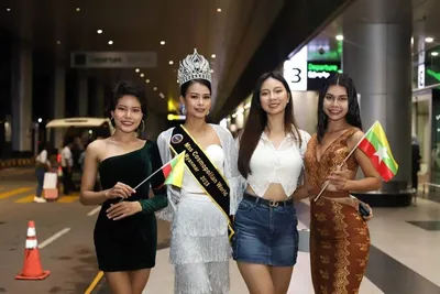 ရခိုင်အလှမယ် မသန္တာစိုး မြန်မာနိုင်ငံကိုယ်စားပြုယှဉ်ပြိုင်ရန် မလေးရှားနိုင်ငံသို့ ထွက်ခွာ