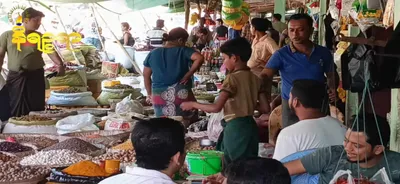 မောင်တောမြို့တွင် ကုန်ဈေးနူန်းမျာမြင့်တက်လာပြီး မြို့ တွင်းပိတ်မိနေဒေသခံပြည်သူများ စားဝတ်နေရေး အခက်တွေ့နေ  