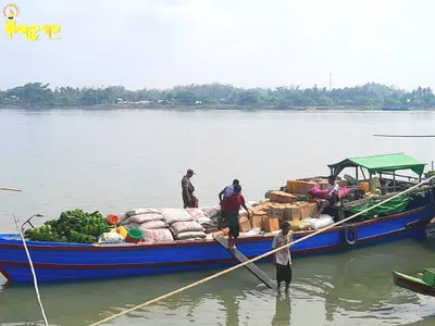 ကုန်ထမ်းနေသည့် စစ်ရှောင်လူငယ် ၁ ဦး ကျောက်တော် ကုလားတန်မြစ်အတွင်း ရေနစ်သေဆုံး