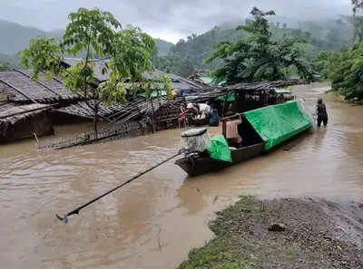 ပလက်ဝနှင့် ဆမီးတွင် ၃ ပတ်ကျော်ကြာရေကြီးနေ၍ ဒေသခံ တစ်ထောင်ကျော် စားနပ်ရိက္ခာများ အရေးပေါ်လိုအပ်နေ 