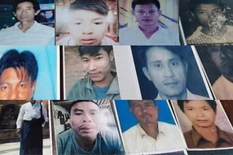 စစ်တပ်ကဖမ်းသွားသည့် တင်းမရွာသား ၁၈ ဦး ၃ နှစ်ကျော်ကြာ ပျောက်ဆုံးနေမှု စစ်ကောင်စီက တာဝန်ယူ စုံစမ်းဖော်ထုတ်ပေးရန် မိသားစုများ ထပ်မံတောင်းဆို